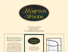 Tablet Screenshot of hamptonwoodscolumbus.com